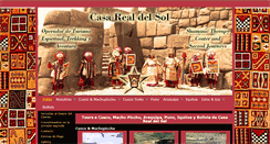 Desktop Screenshot of casarealdelsol.com